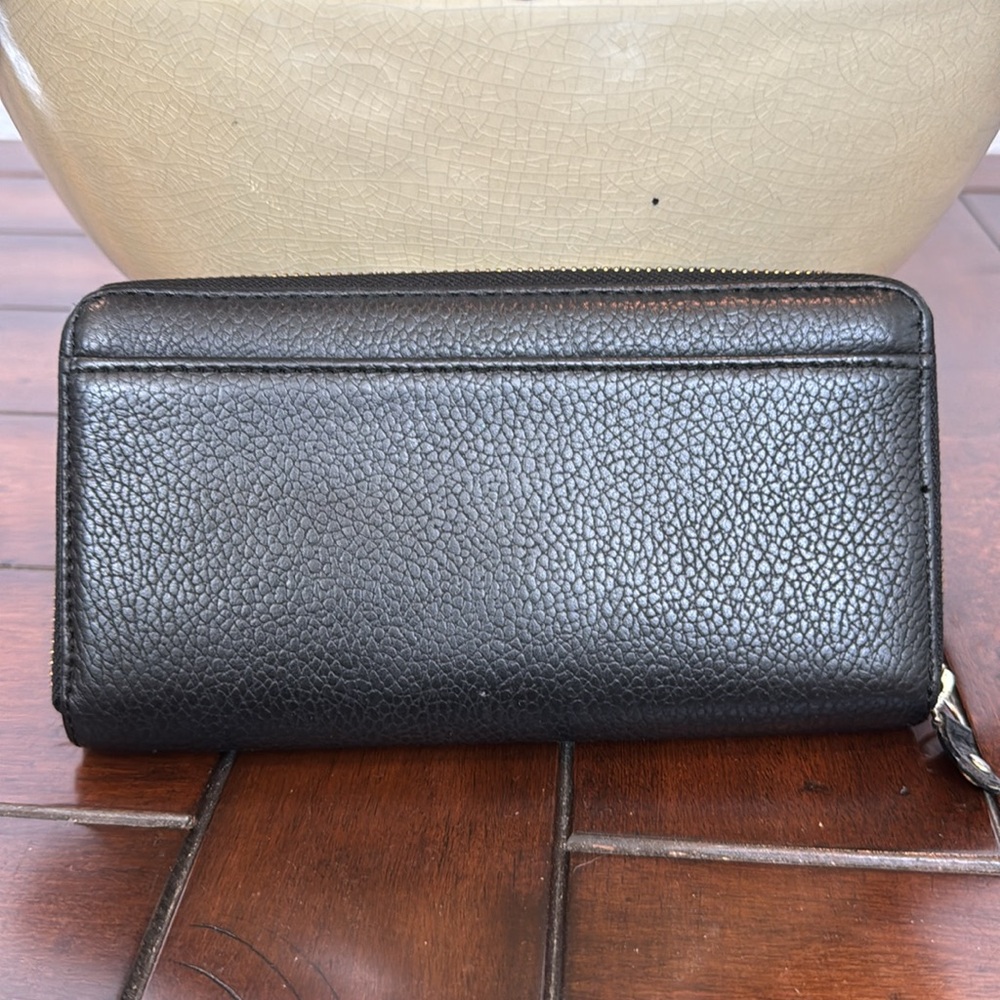 Lodis Black Pebbled Grain Leather Wallet - Picture 3 of 10